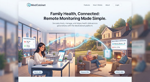 Family care connected across homes